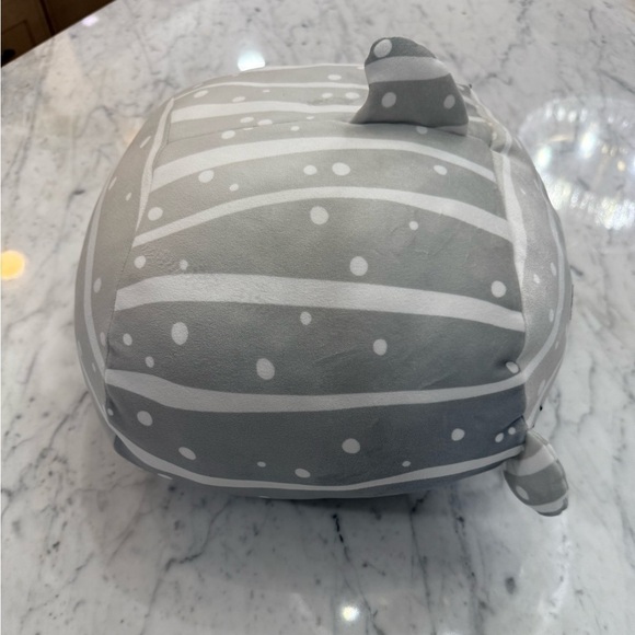 NEW Squishmallows Stackables 12" Sachie the Striped Grey Shark Whale 2023 - Picture 7 of 7